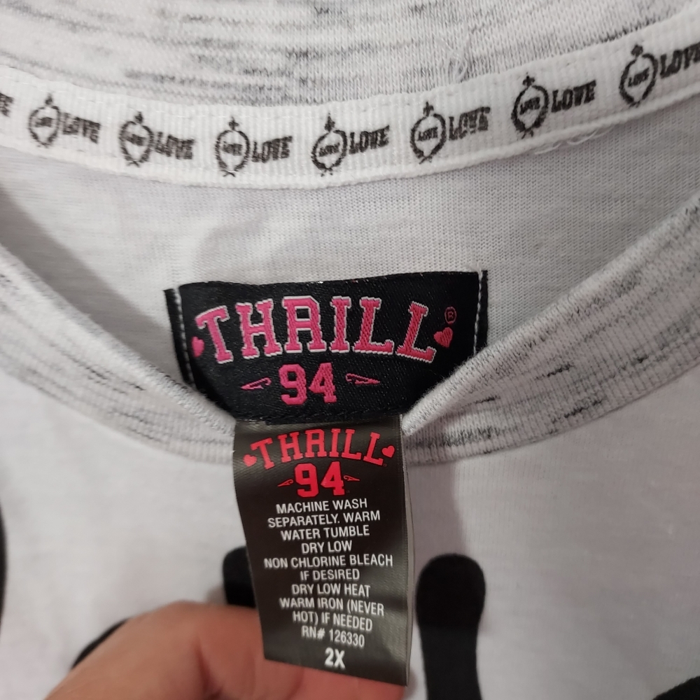Thrill 94 tshirt new ..men/women ...size said 2x ..but it looks larg